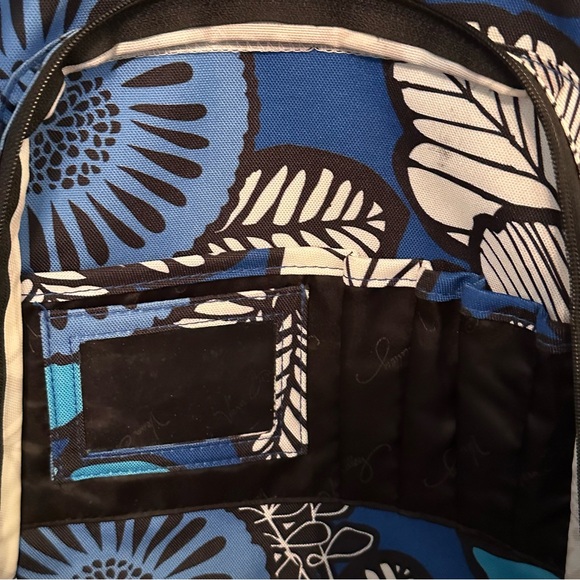Vera Bradley Large Floral Blue Backpack main image 4